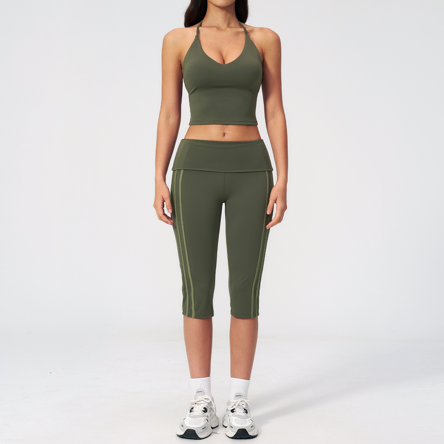 Yoga Suit 2PCS Women Sports Br - đánh giá và giá Compression Shorts Athletes